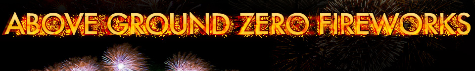 Above Ground Zero Fireworks - banner